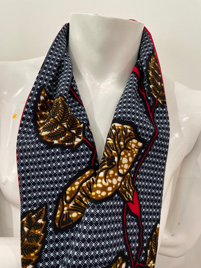 African Print Ascot & Handkerchief Gift Set | Handmade by Hawamazing®