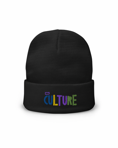 Embroidered CULTURE Beanie