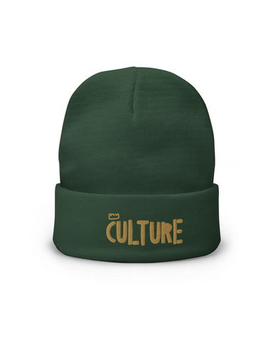 Gold Crown Culture Beanie