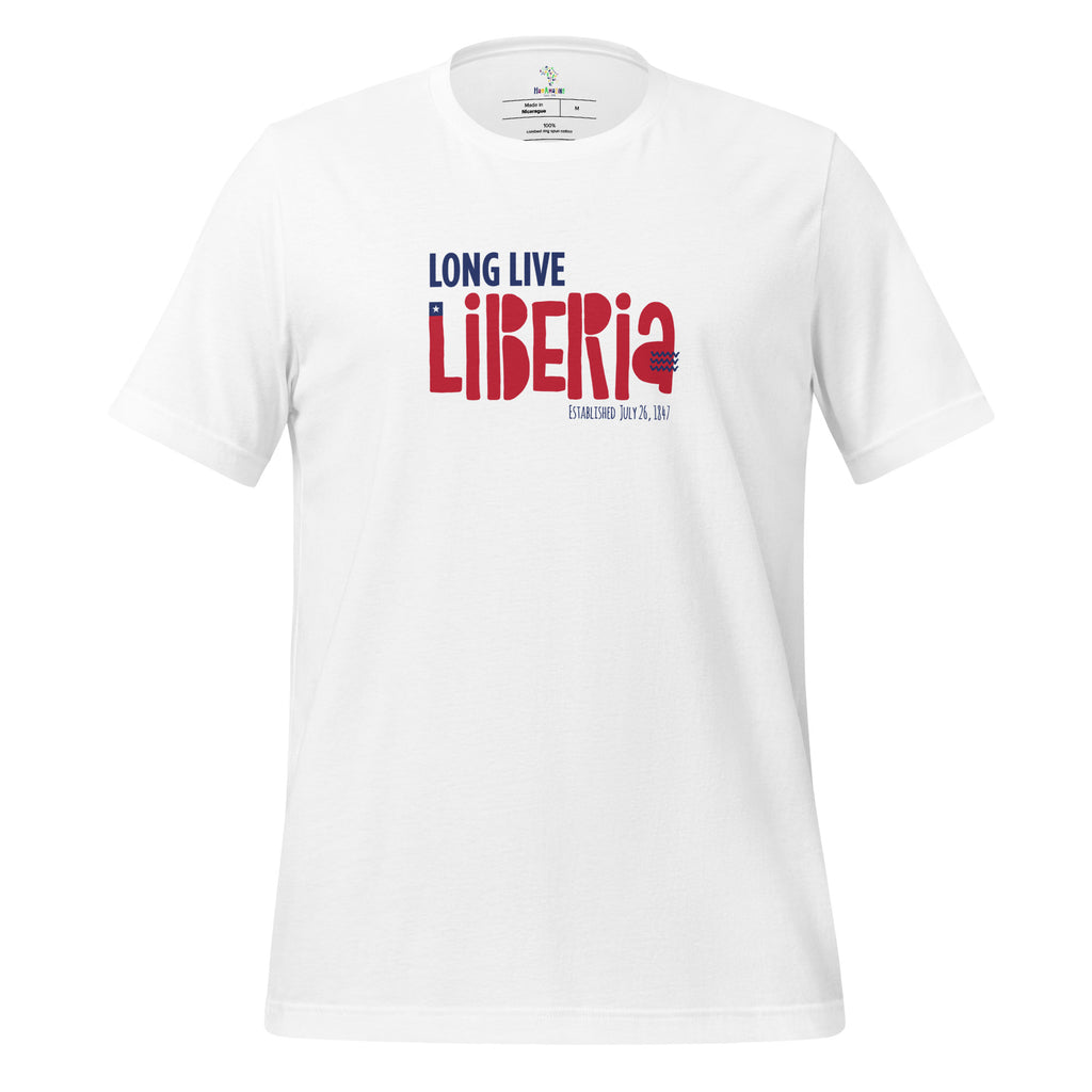 Long Live Liberia T- Shirt