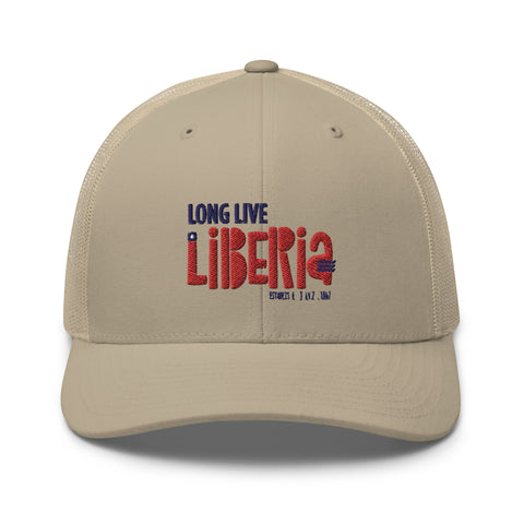 Long Live Liberia Trucker Cap