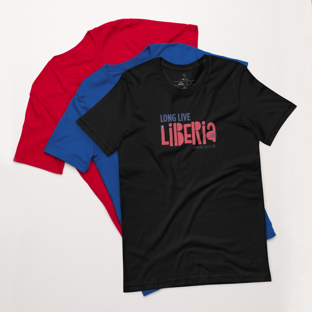 Long Live Liberia T- Shirt